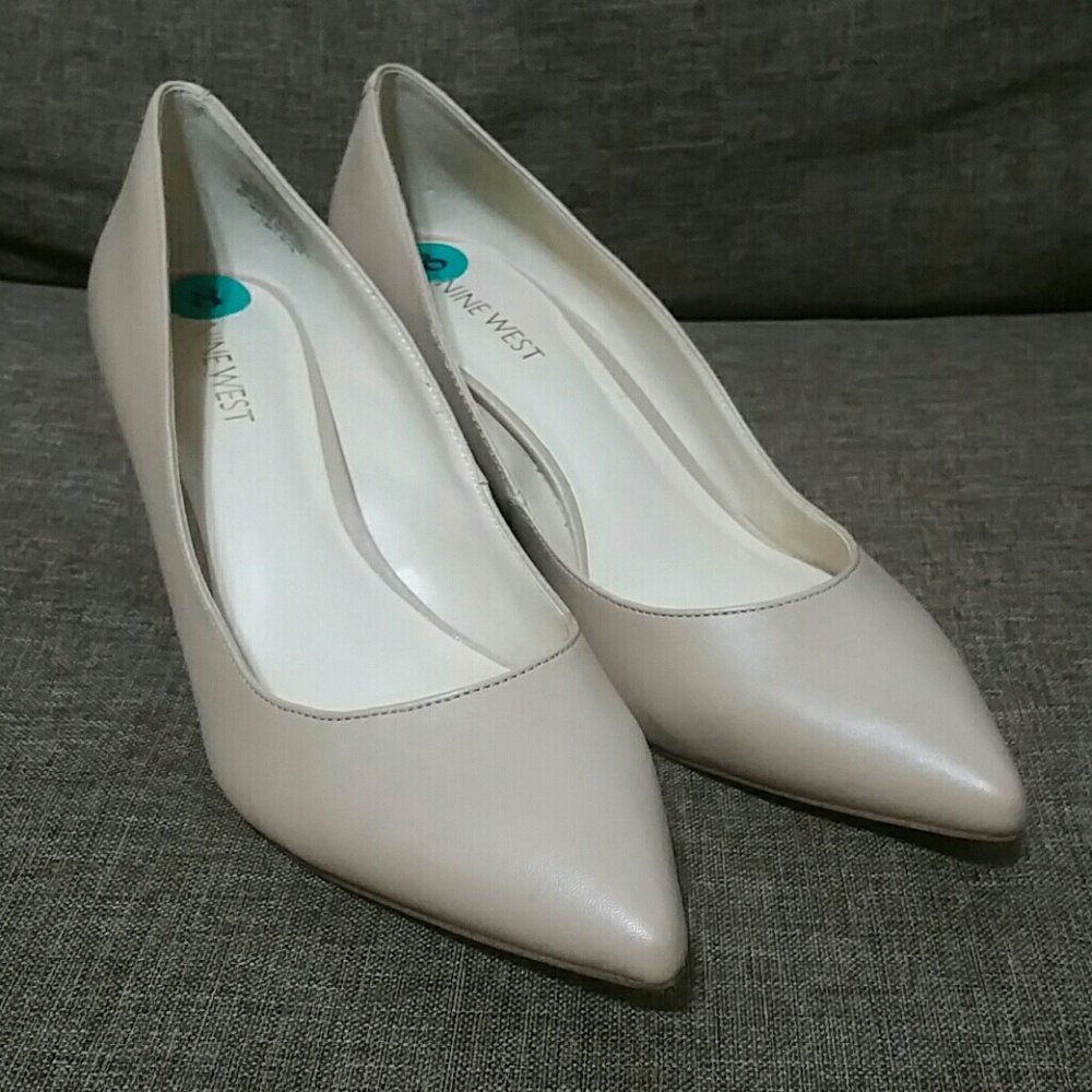 Nine West "Nude" Heels